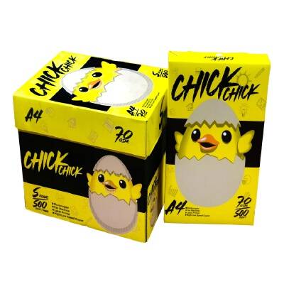 กระดาษถ่ายเอกสาร A4 70 แกรม (5 รีม/แพ็ค) Chick Chick